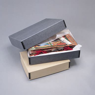 why metal edged boxes for book storage|hollinger metal edge box.